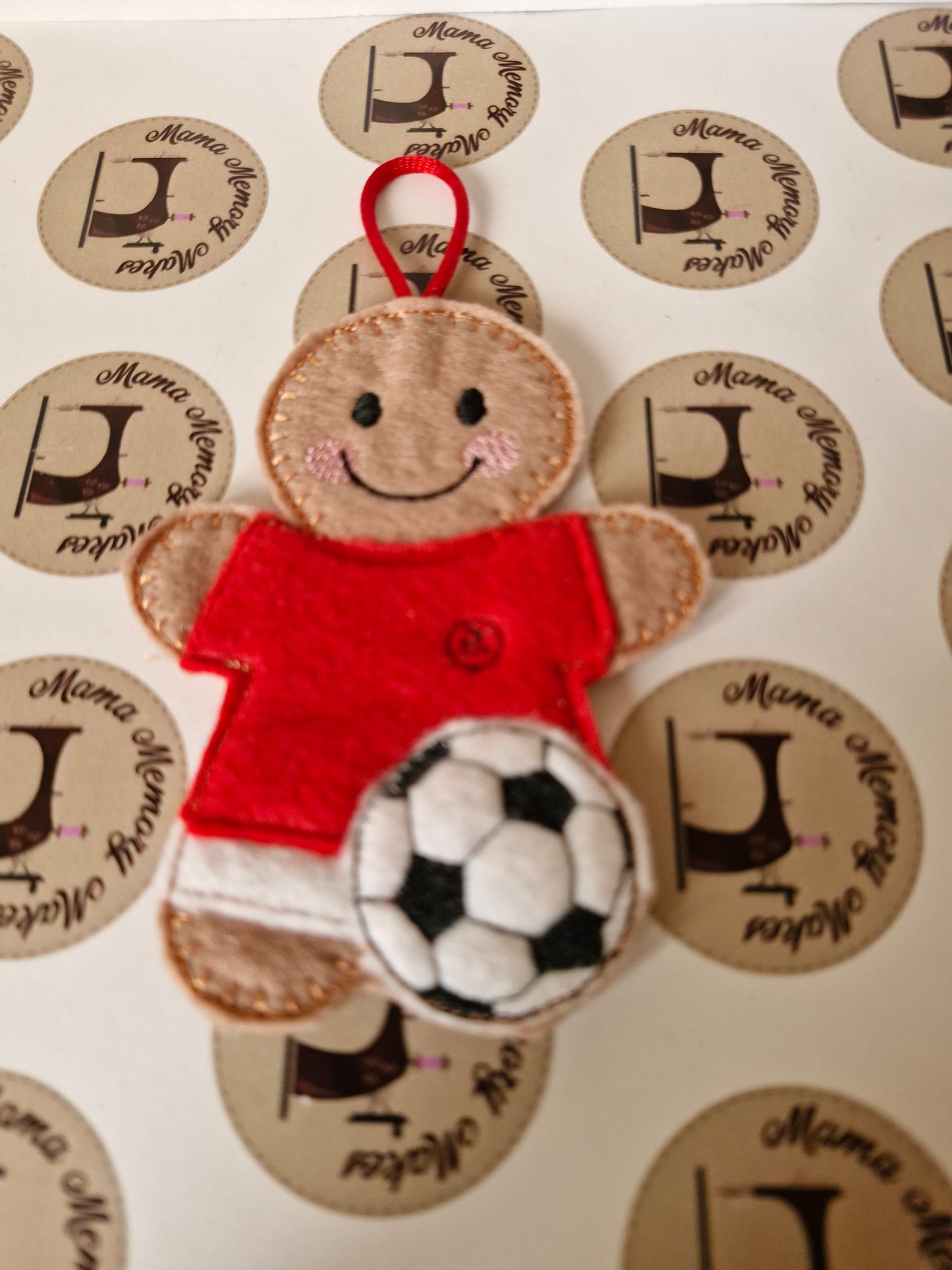 Wales football gingerbread decoration