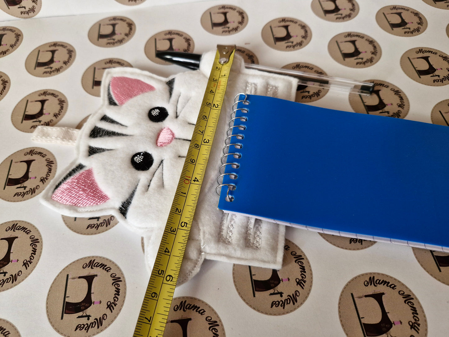 cat notebook holder