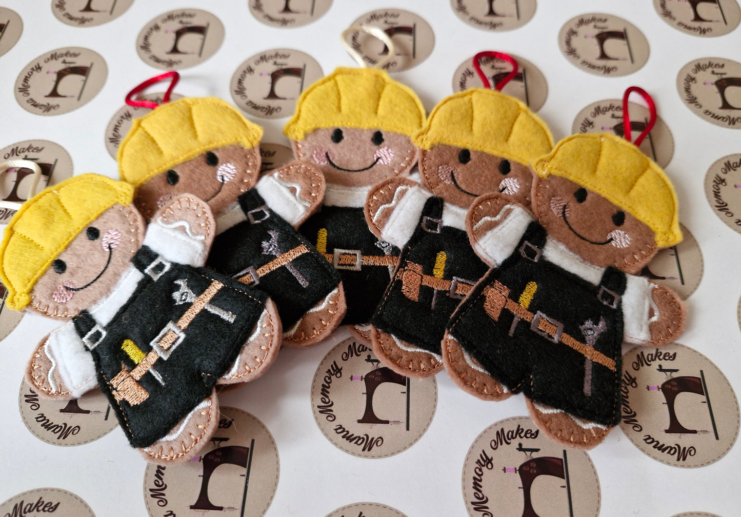 Builder christmas decoration