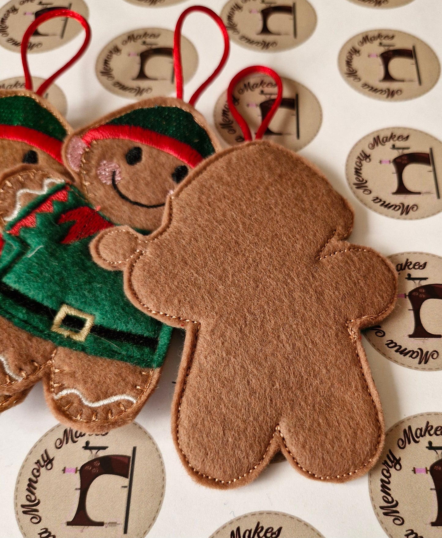 Christmas boy Elf gingerbread decoration