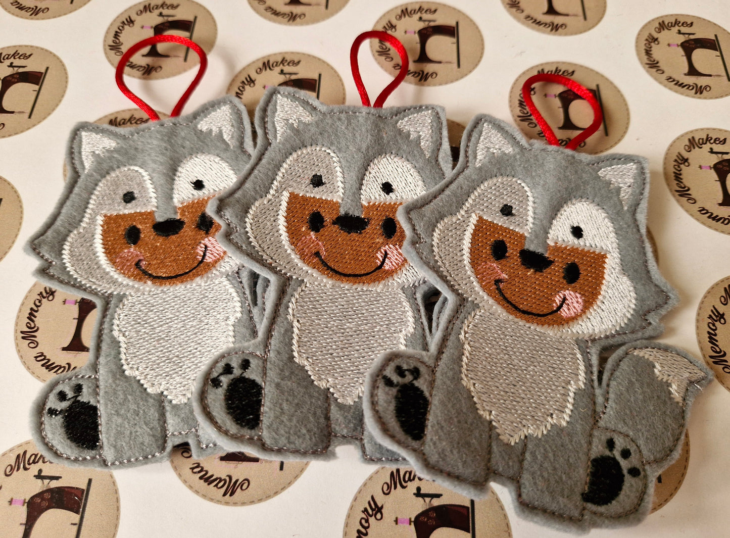 Wolf Christmas decoration