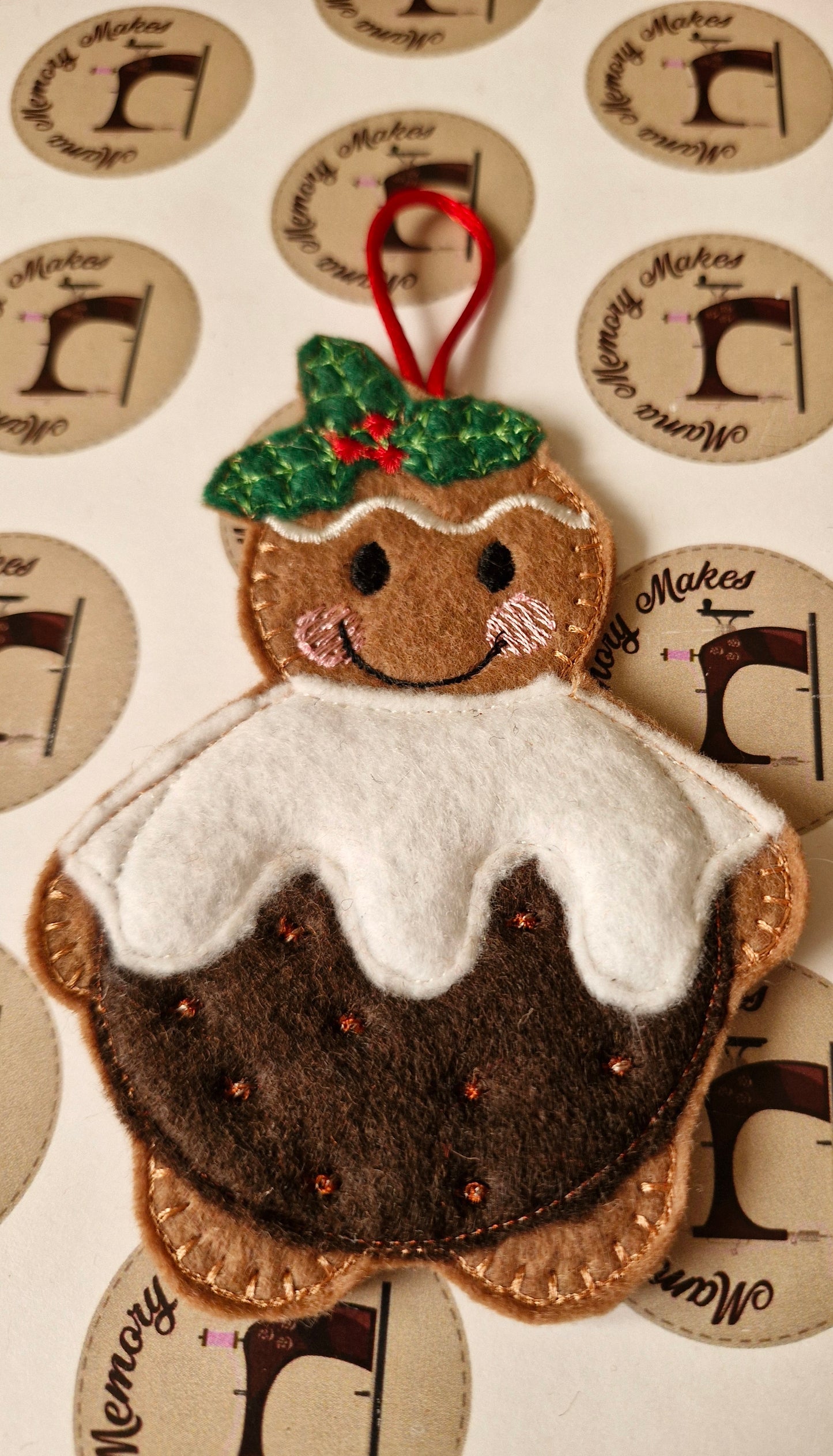 Gingerbread Christmas decoration, Christmas pudding