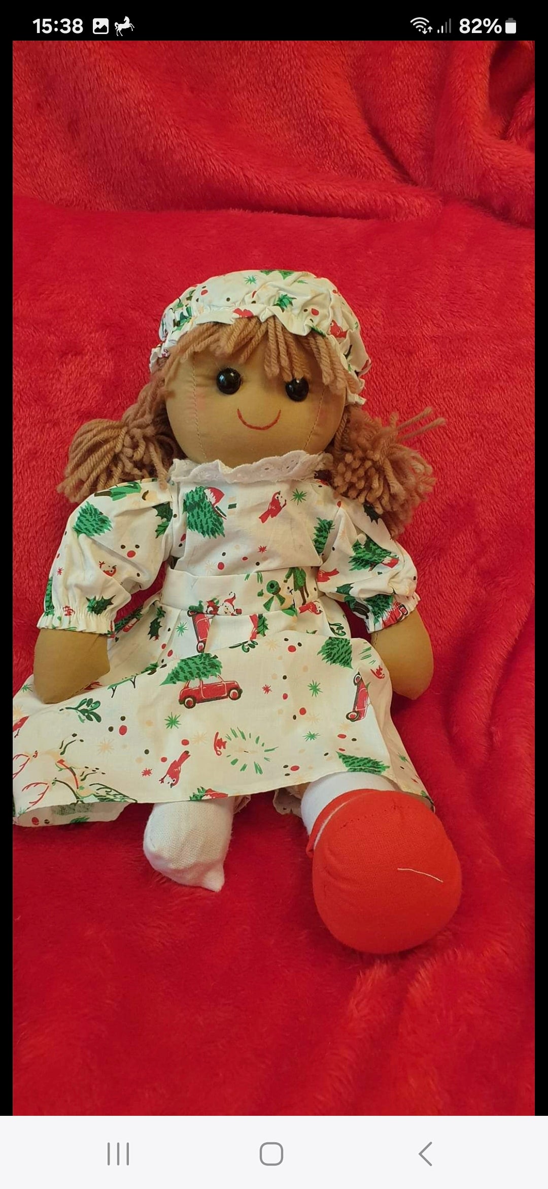 Disability awareness rag doll
