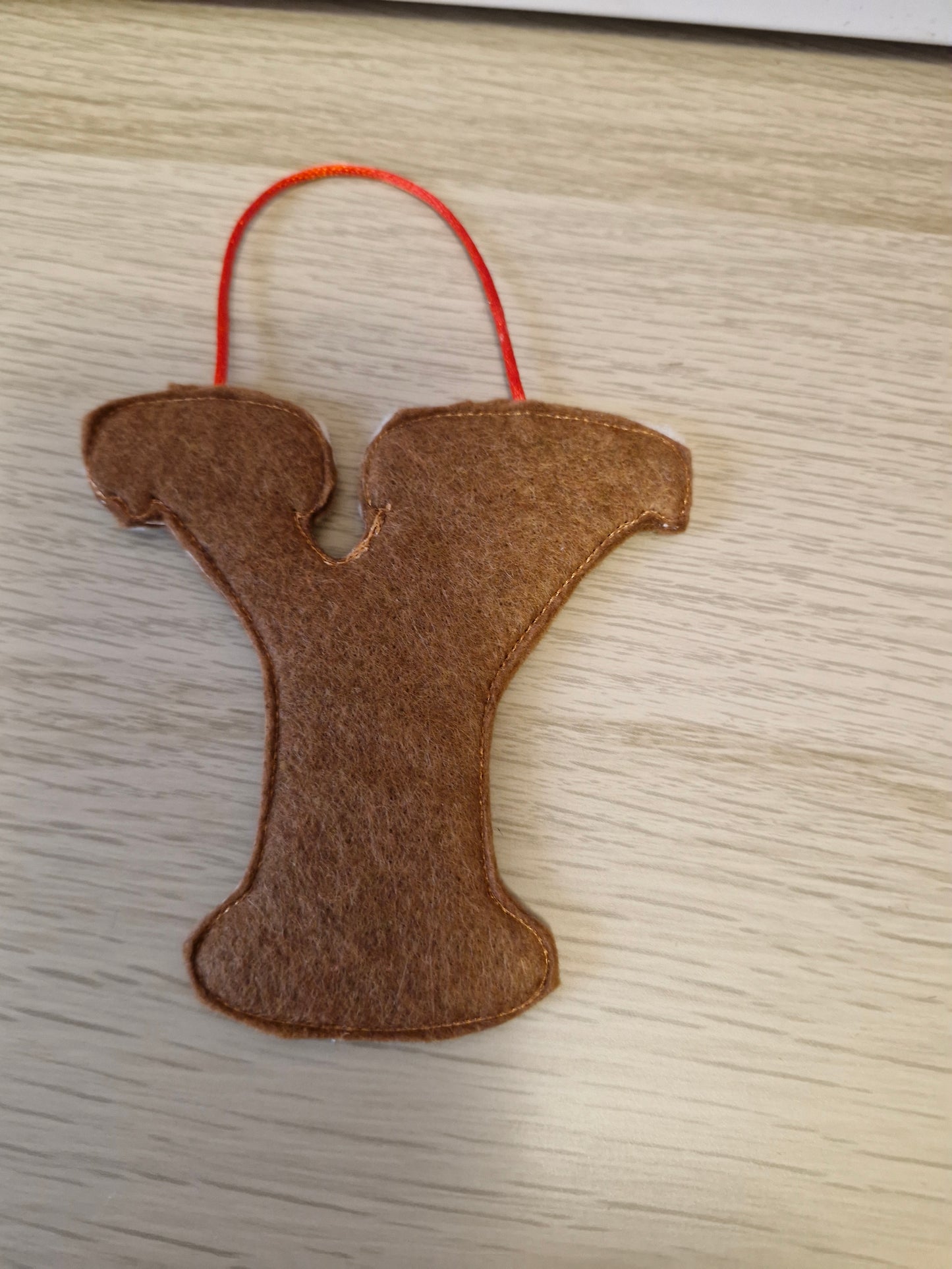 Gingerbread letter Y