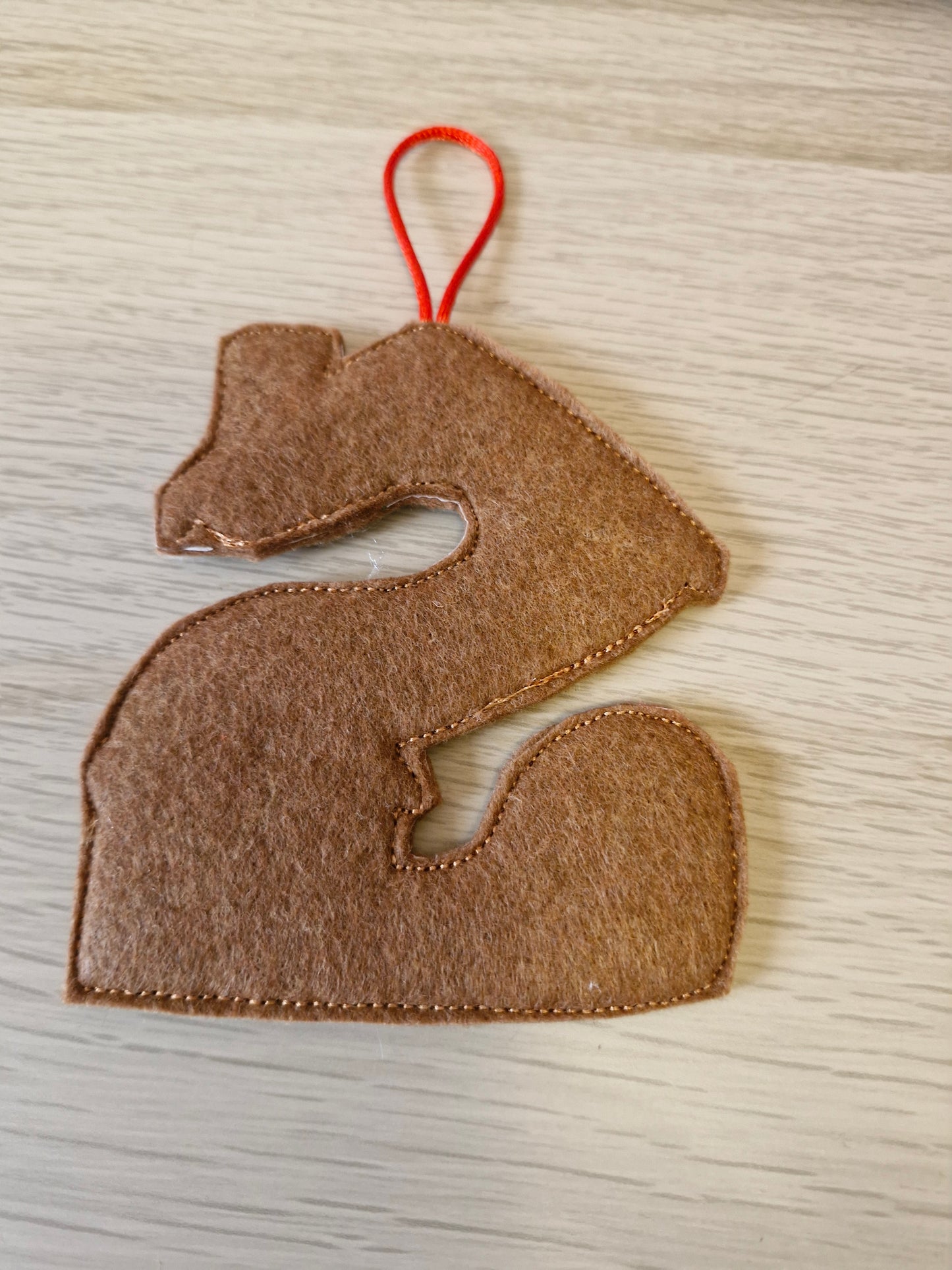 Gingerbread letter S
