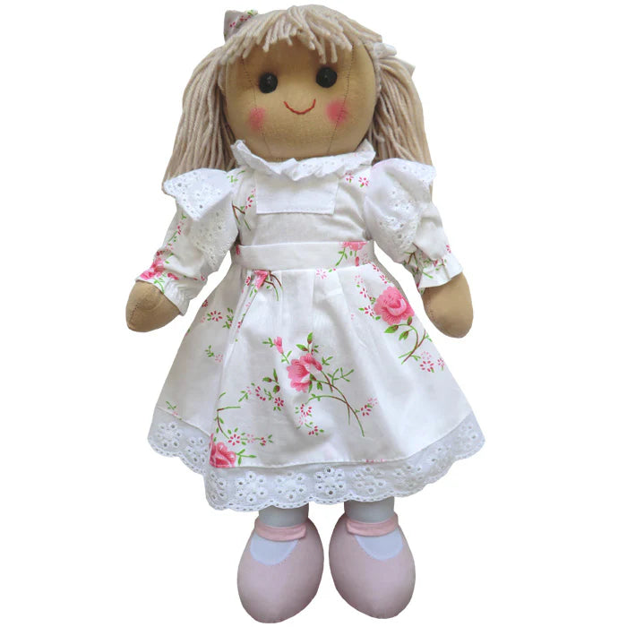 Pink Roses Rag Doll