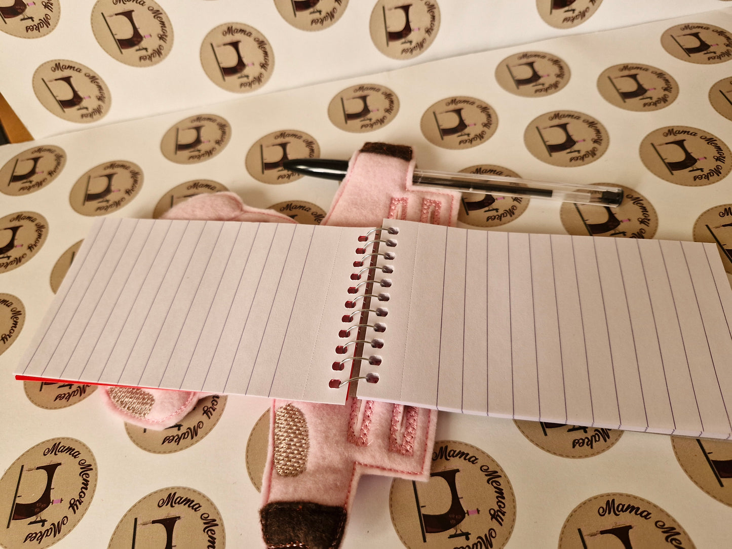 pig notebook holder