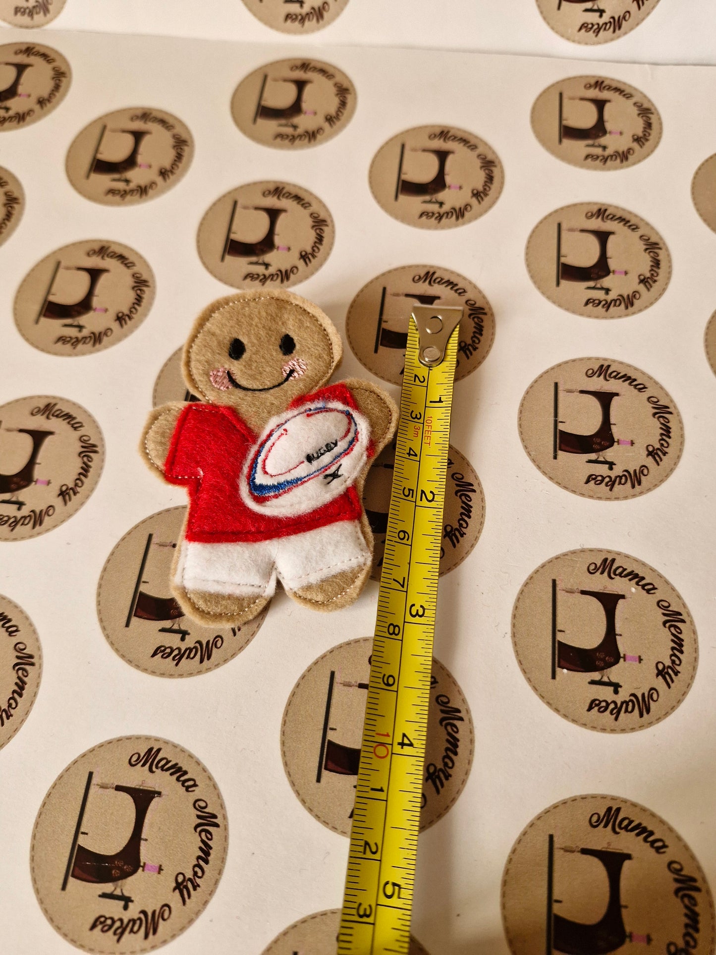Rugby pin badge