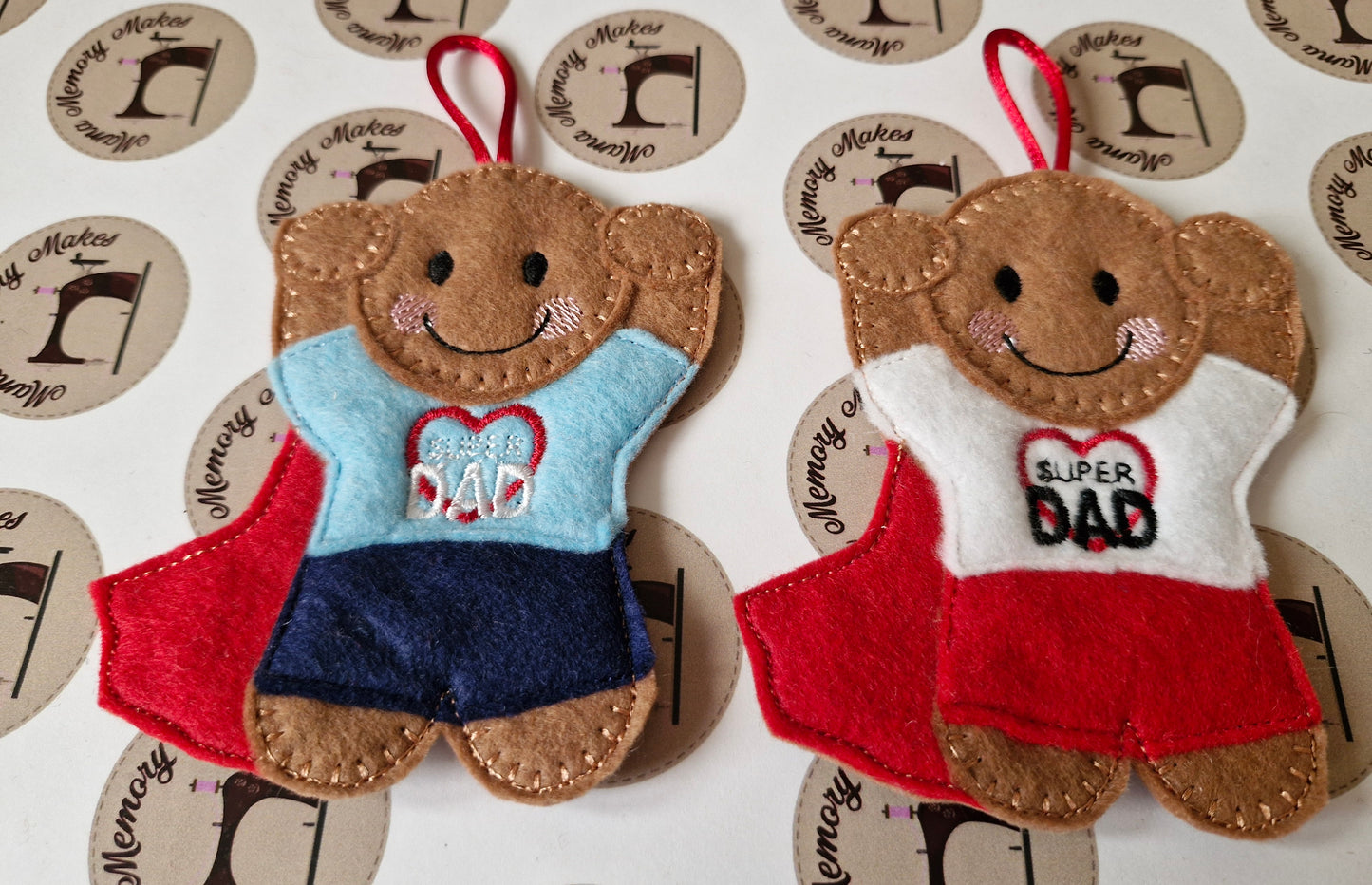 Super Dad , gingerbread decoration version 2