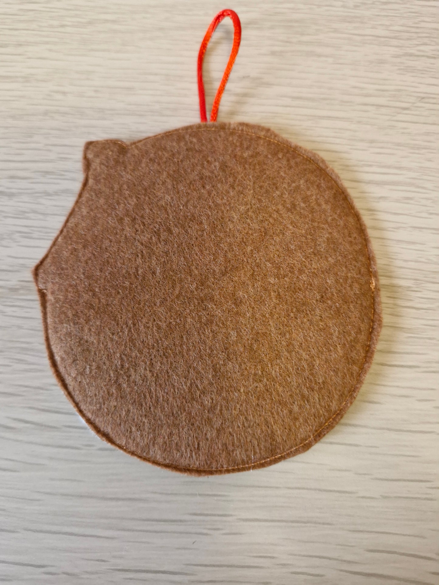 Gingerbread letter O