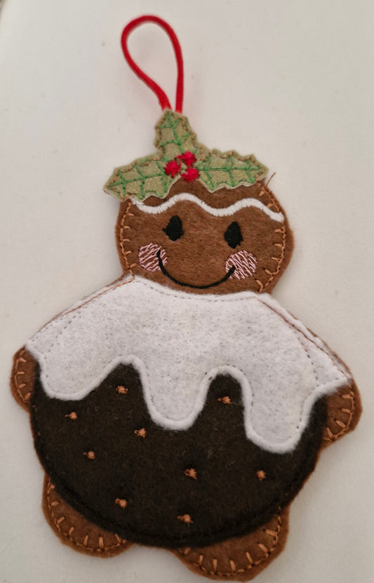 Gingerbread Christmas decoration, Christmas pudding