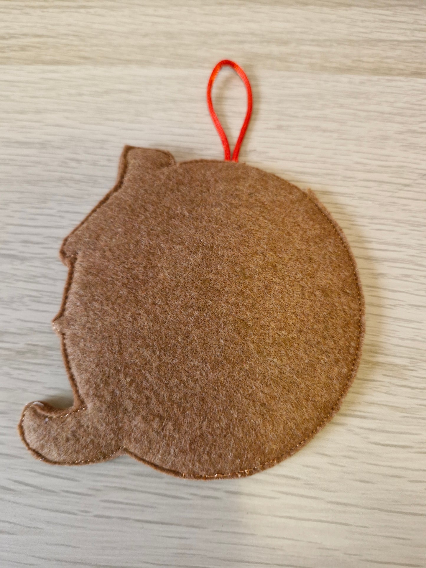 Gingerbread letter Q